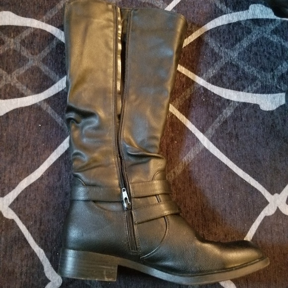 Black calf boots - Picture 2 of 3